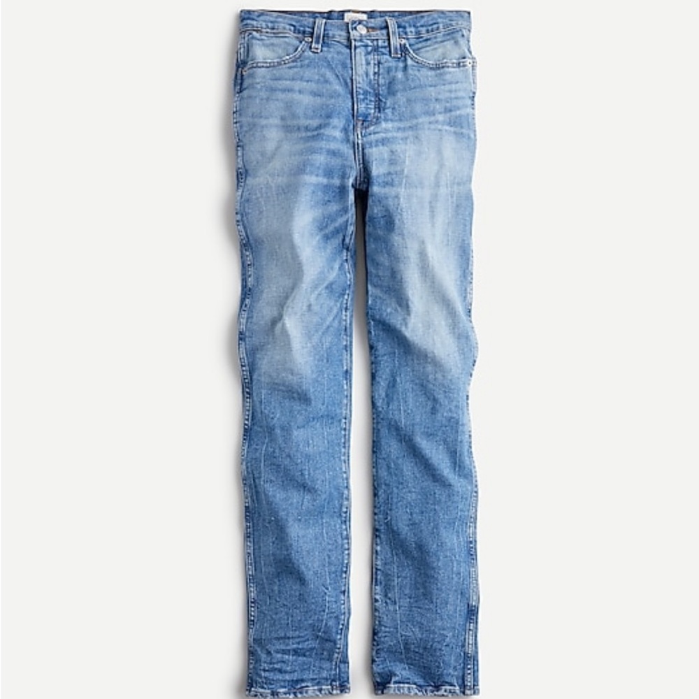 NWT J. Crew Stovepipe Jean in Boomer Wash